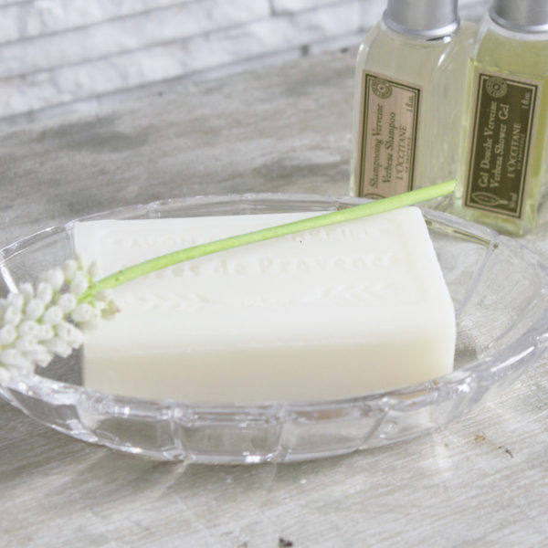 Glass Soap Dish Hutton and Hutton