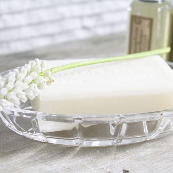 Glass Soap Dish Hutton and Hutton