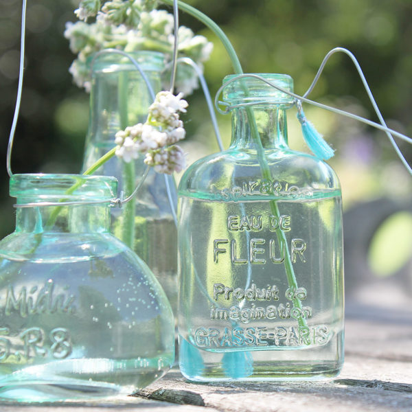 3 Mini Bud Vases Hutton and Hutton