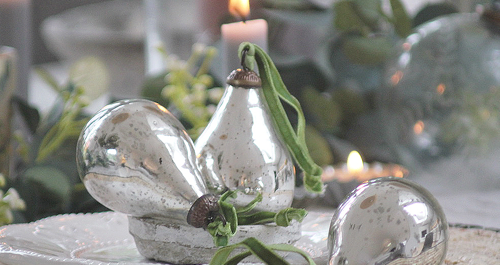 7. Christmas pear baubles