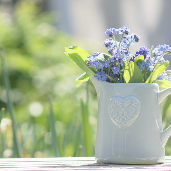 Heart Grey Jug Hutton and Hutton